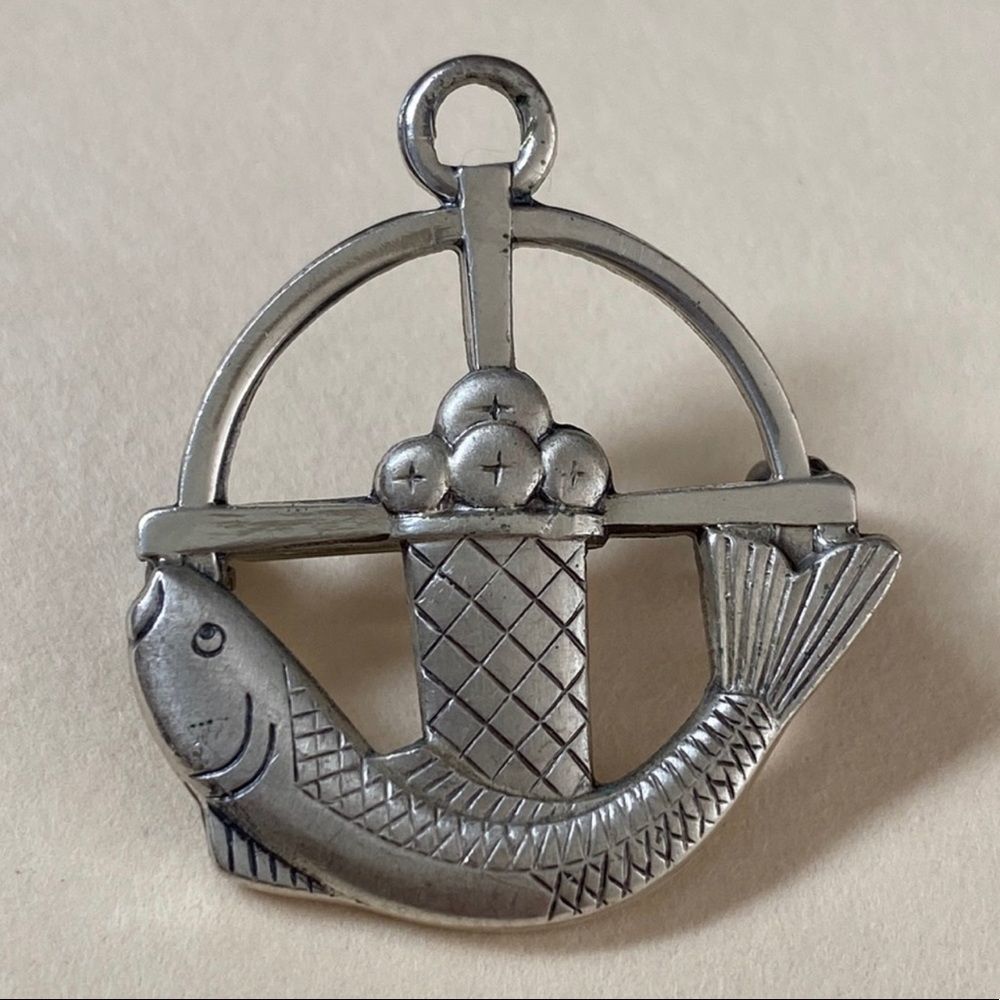COPY - Creed Sterling silver brooch/pendant